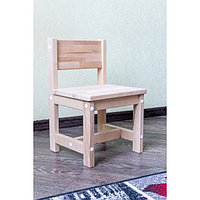 Детский деревянный стульчик арт. SDNB-27. Высота до сиденья 27 см. Материал: берёза.