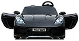 Детский электромобиль RiverToys Porsche Cayman T911TT (черный) двухместный, фото 2