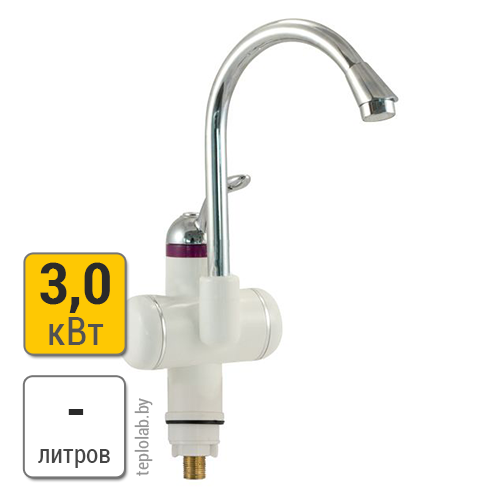 Unipump BEF-001 кран-водонагреватель проточный, 3 квт - фото 1 - id-p75725480