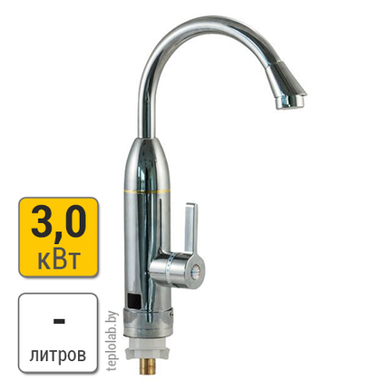 Unipump BEF-016-03 кран-водонагреватель проточный, 3 квт, фото 2