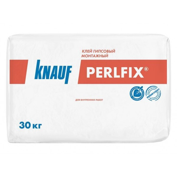 KNAUF PERLFIX Сухая монтажная смесь на основе гипса с полимерными добавками, обеспечивающими повышенную - фото 1 - id-p170959162