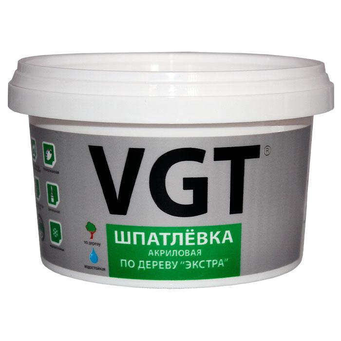 VGT Шпатлевка "Экстра" по дереву Белая 0,3кг - фото 1 - id-p170959174