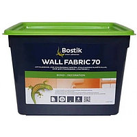 BOSTIK WALL FABRIC 70 Клей для обоев из стекловолокна, ткани, а так же виниловых обоев на бумажной основе 15кг