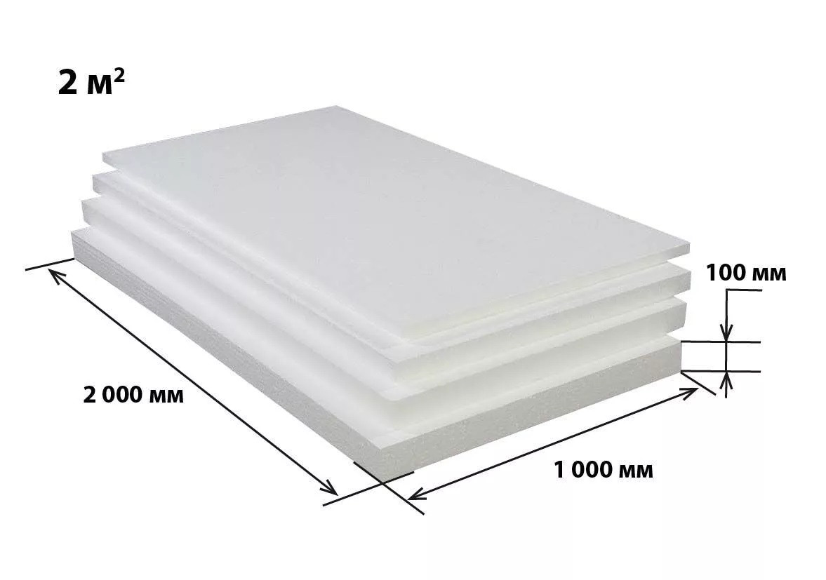 Пенопласт ФАСАД ППТ-100 1*2м используются для теплоизоляции стен, крыш, полов, перекрытий,при сооружении