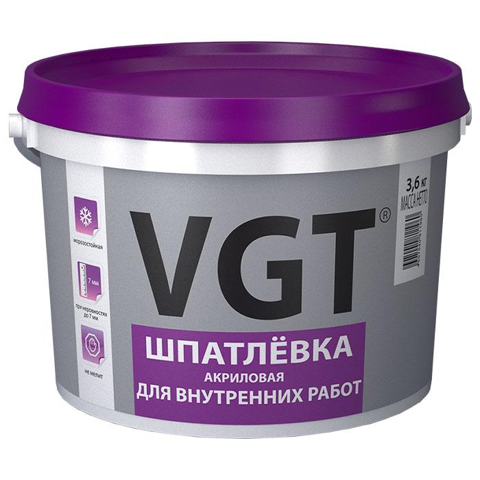 VGT Шпатлевка для внутренних работ 1,7кг - фото 1 - id-p170959582