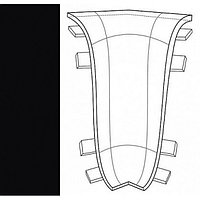 IDEAL К-55 Угол внутренний «Комфорт» 007 Черный