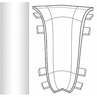 IDEAL К-55 Угол внутренний «Комфорт» 081 Металлик серебристый