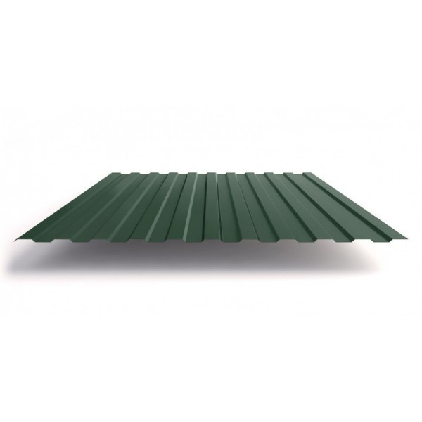 Профилированный лист С-8*1150-A (ПЭ-01-6005-0,4) Зеленый плетеный 1,5м