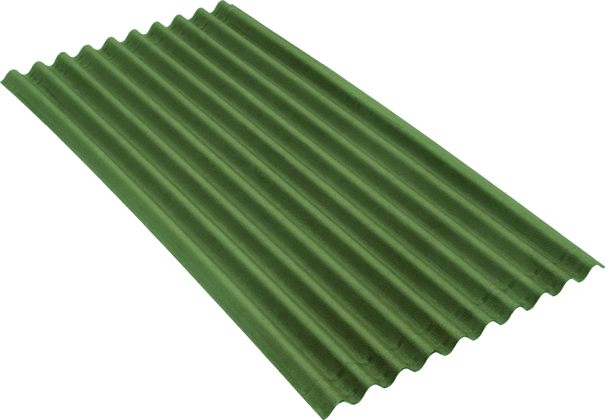 ONDULINE SMART Кровельный лист Зеленый 0,96*1,95м, толщина 3мм - фото 1 - id-p170965550