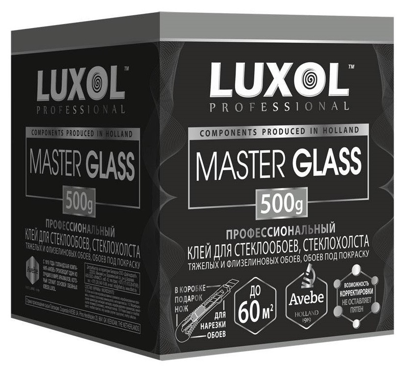 LUXOL Master Glass Клей обойный Professional 500гр - фото 1 - id-p170965605