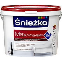 ŚNIEŻKA MAX WHITE LATEX Матовая латексная краска для интерьеров 5л