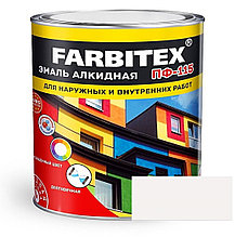 FARBITEX Эмаль алкидная ПФ-115 Белый 2,7кг