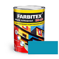 FARBITEX Эмаль алкидная ПФ-115 Морская волна 0,8кг