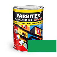 FARBITEX Эмаль алкидная ПФ-115 Ярко-зеленый 0,8кг