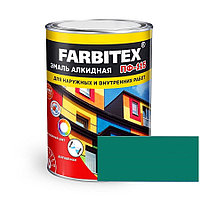 FARBITEX Эмаль алкидная ПФ-115 Зеленый 0,8кг