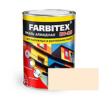 FARBITEX Эмаль алкидная ПФ-115 Слоновая кость 0,8кг