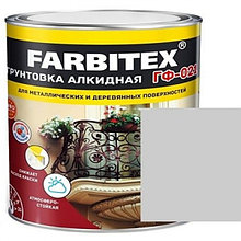 FARBITEX Грунтовка ГФ-021 Серый 2,7кг