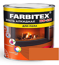 FARBITEX Эмаль алкидная ПФ-266 для пола Золотистый 1,8кг