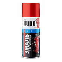 KUDO Эмаль для суппортов KU-5215 Серебристый 520мл