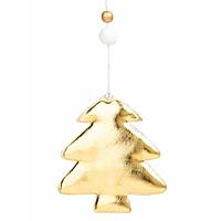 Украшение новогоднее "Блестящая золотистая елка", золотистый