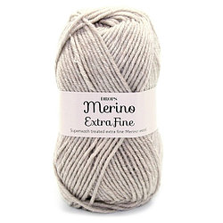 Пряжа Drops Merino Extra Fine цвет 08 серый меланж