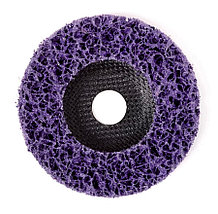 Круг зачист. полимер. (коралловый) Purple, зернист. очень грубая(extra coarse),180х22,2х15 - REMOCOLOR
