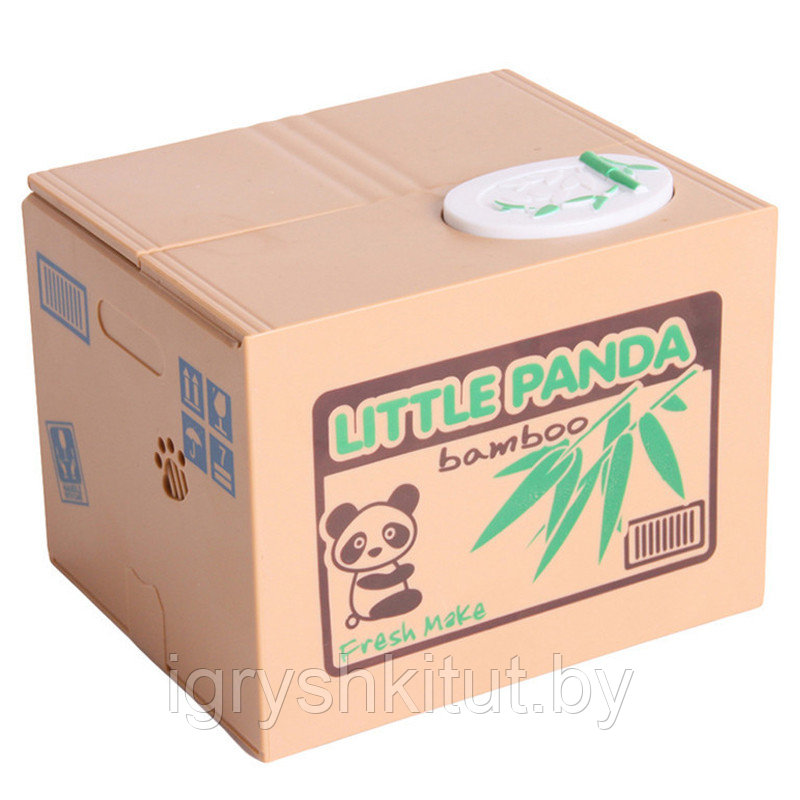 Копилка «Маленькая панда», работает от батареек, арт.8807 - фото 3 - id-p170979486