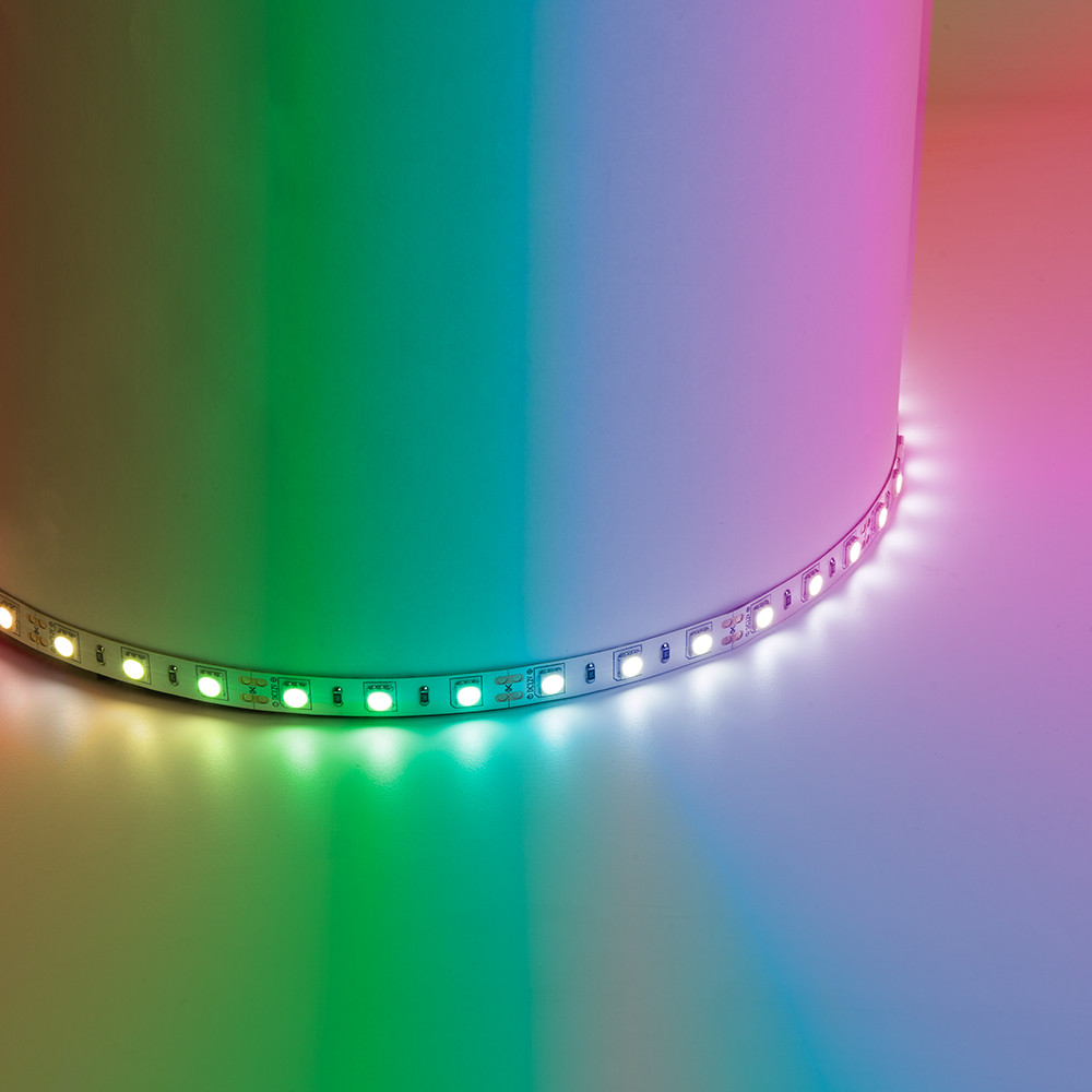 Cветодиодная LED RGB лента Feron LS606 60SMD(5050)/м 14,4Вт/м IP20 12V - фото 1 - id-p170979535