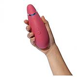 Бесконтактный стимулятор клитора Womanizer Premium 2 Raspberry, фото 3