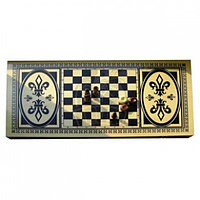 Набор игр 3 в 1 (шахматы, шашки, нарды) (арт. 60/30)