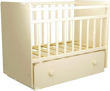Детская кроватка ФА-Мебель Дарья 1 120x60 см (слоновая кость), фото 2
