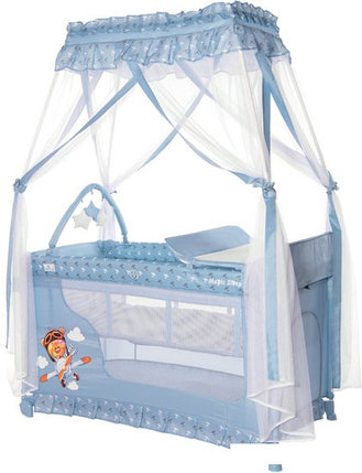 Манеж-кровать Lorelli Magic Sleep (blue), фото 2