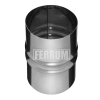 Одностенные дымоходы Ferrum AISI 430/0,8 Адаптер ПП - фото 1 - id-p100251903