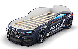 Кровать-машинка Romeo Полиция Черный (Romack)