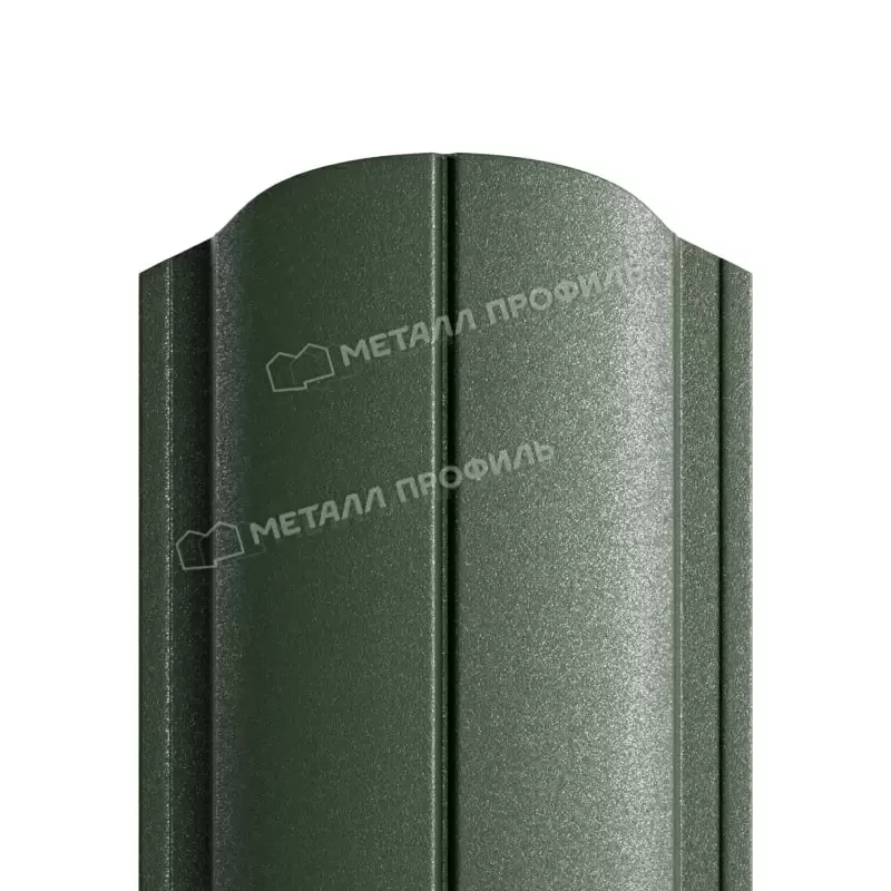 Металл Профиль Штакетник металлический МП ELLIPSE-O 19х126 (VikingMP E-20-6007-0.5)