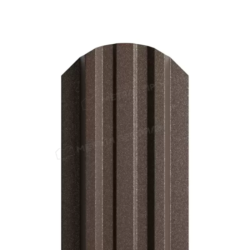 Металл Профиль Штакетник металлический МП LАNE-O 16,5х99 (VikingMP E-20-8019-0.5)