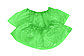 Бахилы Elegreen Экстра Плюс (с 2-ой резинкой) зеленые 50 пар/eg, фото 2
