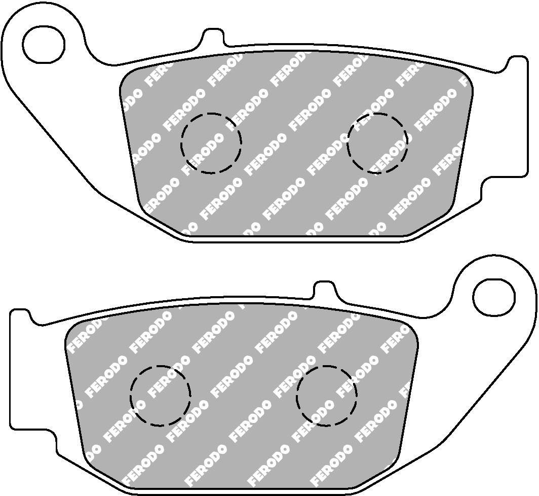 Колодки тормозные Ferodo FDB2275EF  (BR.965)