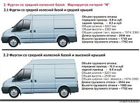 Аренда микроавтобуса Ford Transit грузовой на сутки