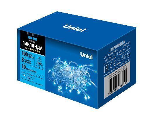 UL-00007197 ULD-S1000-100/DTA BLUE IP20 Гирлянда светодиодная (10м, 100шт) Синий свет UNIEL
