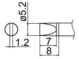 Жало Bakon T13-D52