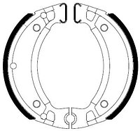 Колодки тормозные Ferodo барабанные FSB731A ()