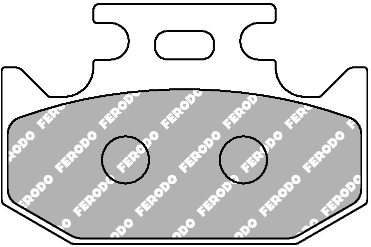 Колодки тормозные Ferodo FDB659EF  (BR.722, MCB625)