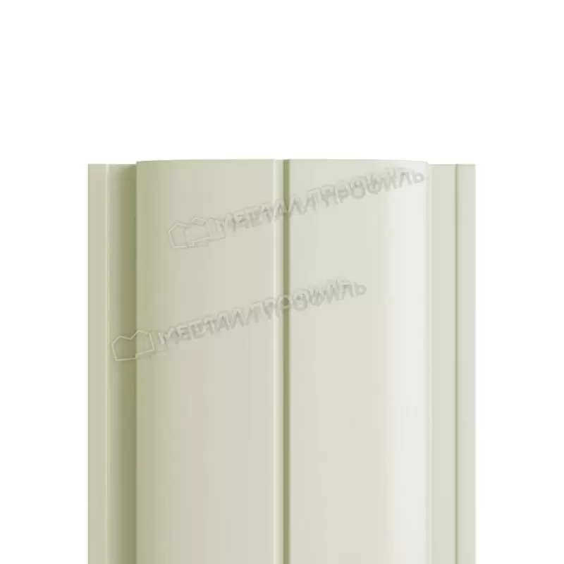 Металл Профиль Штакетник металлический МП ELLIPSE-T 19х126 NormanMP (ПЭ-01-9002-0.5)