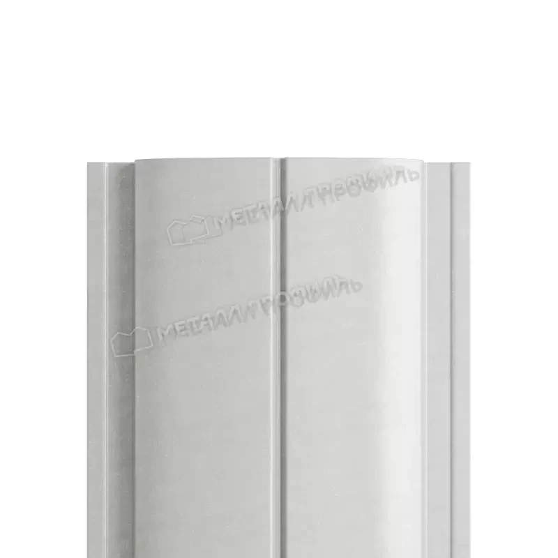 Металл Профиль Штакетник металлический МП ELLIPSE-T 19х126 NormanMP (ПЭ-01-9006-0.5)