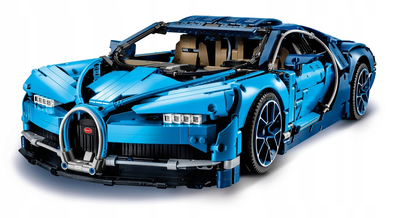 Конструктор Lego Technic 42083 Bugatti Chiron - фото 6 - id-p171046899