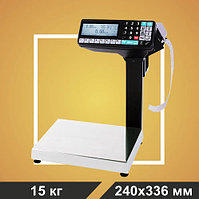Весы торговые с печатью этикеток МК-15.2-RP-10