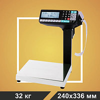 Весы торговые с печатью этикеток МК-32.2-RP-10