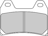 Колодки тормозные Ferodo FDB2042P (BR.784, MCB683)