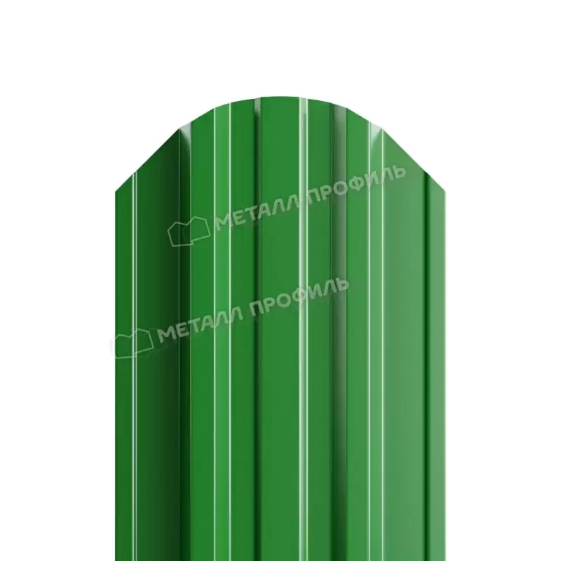 Металл Профиль Штакетник металлический МП TRAPEZE-O 16,5х118 NormanMP (ПЭ-01-6002-0.5)